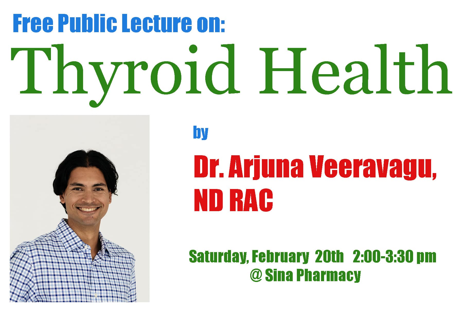 Joint Event-Sina & Sage-Dr Veeravagu